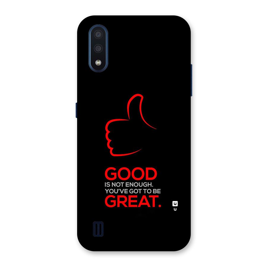 Good Great Back Case for Galaxy M01