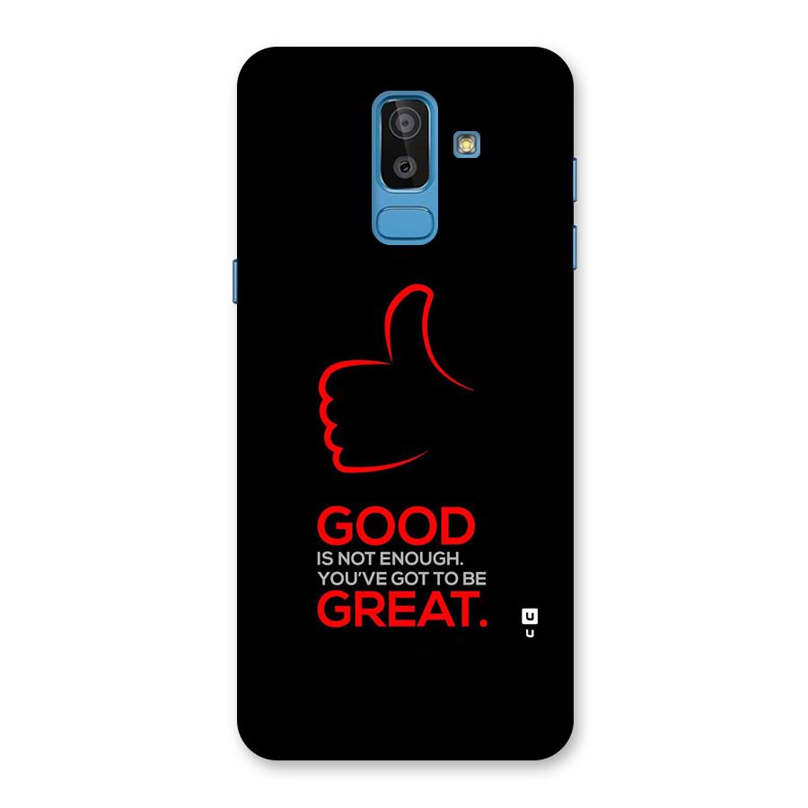 Good Great Back Case for Galaxy On8 (2018)