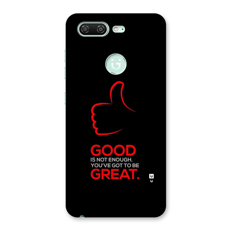 Good Great Back Case for Gionee S10