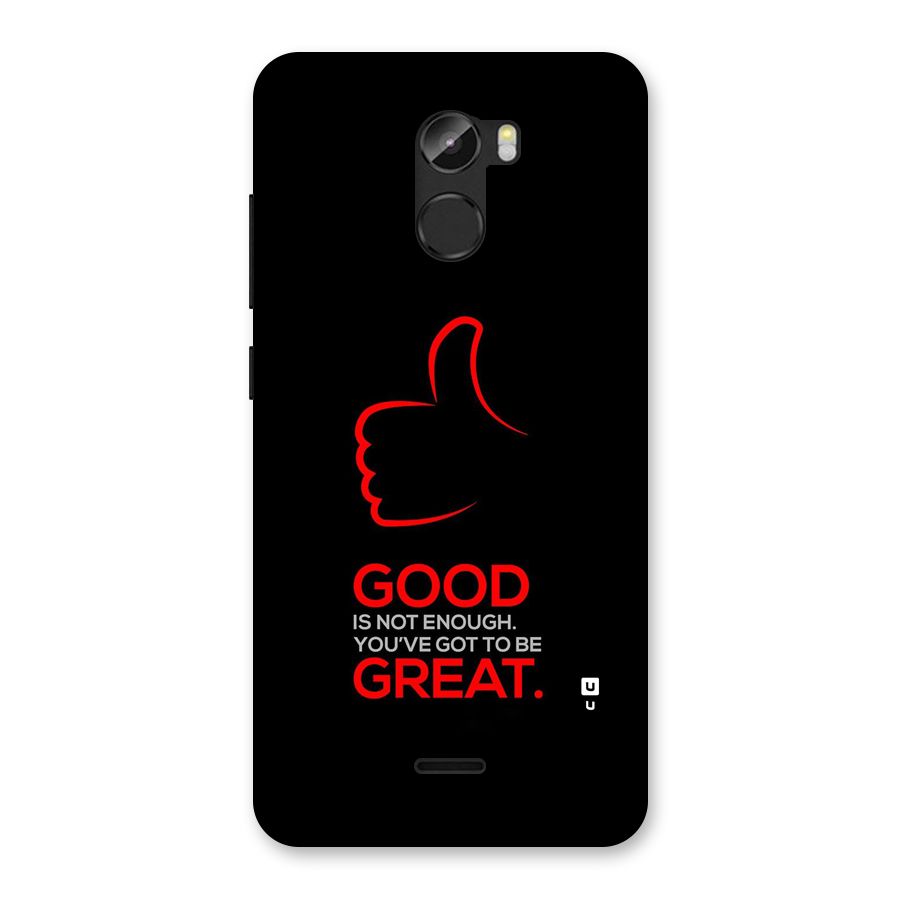 Good Great Back Case for Gionee X1