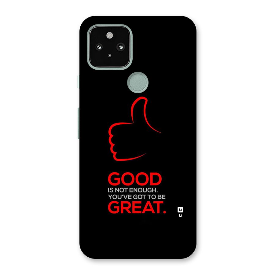 Good Great Back Case for Google Pixel 5