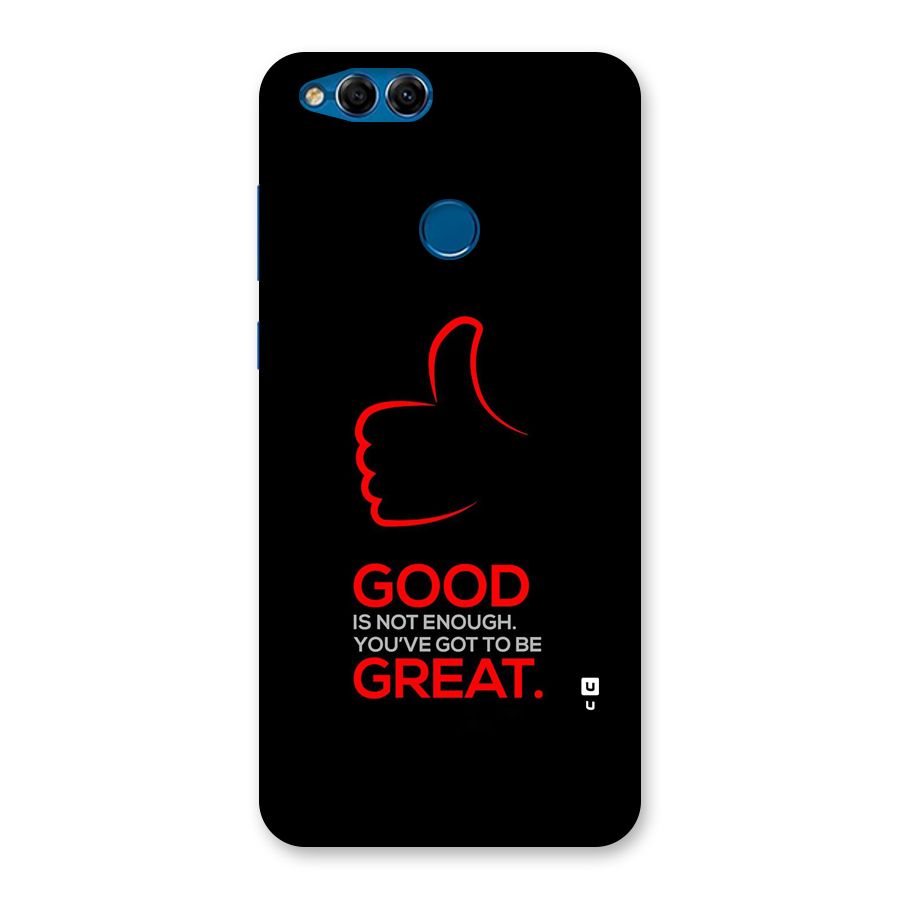 Good Great Back Case for Honor 7X