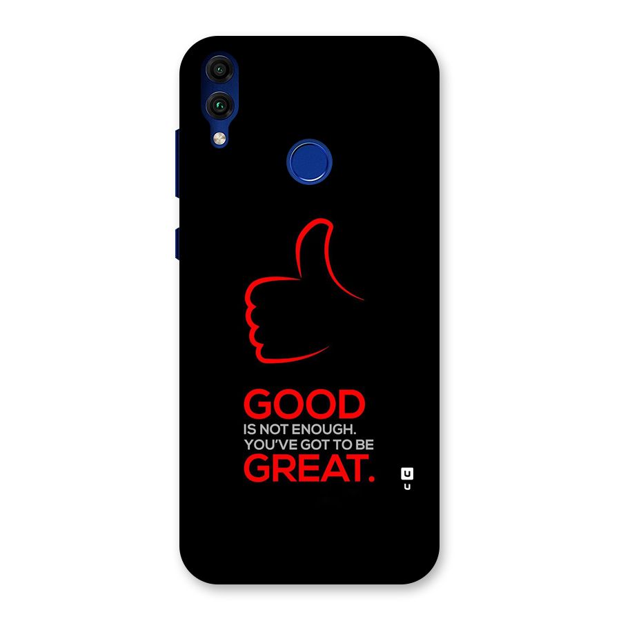 Good Great Back Case for Honor 8C