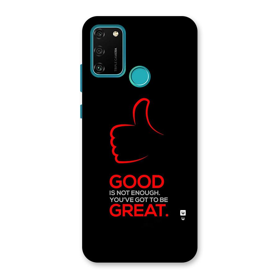 Good Great Back Case for Honor 9A