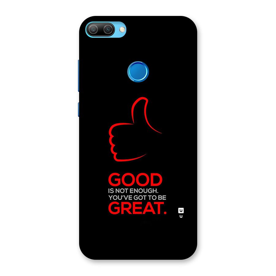 Good Great Back Case for Honor 9N
