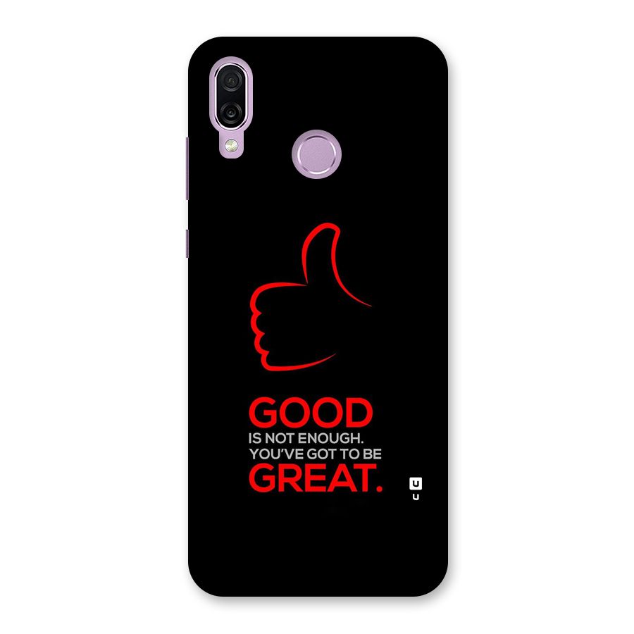 Good Great Back Case for Honor Play