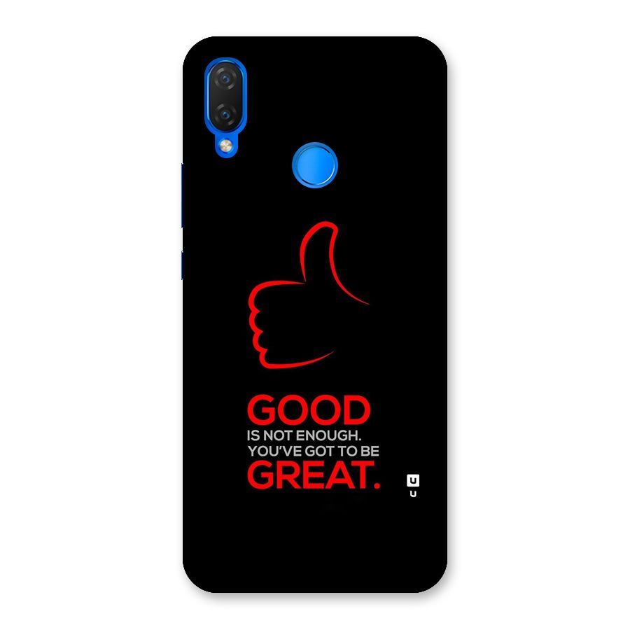 Good Great Back Case for Huawei Nova 3i