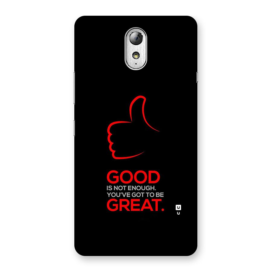 Good Great Back Case for Lenovo Vibe P1M