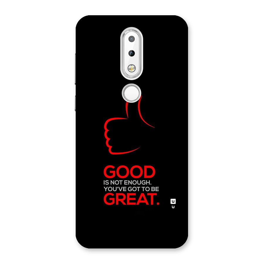 Good Great Back Case for Nokia 6.1 Plus