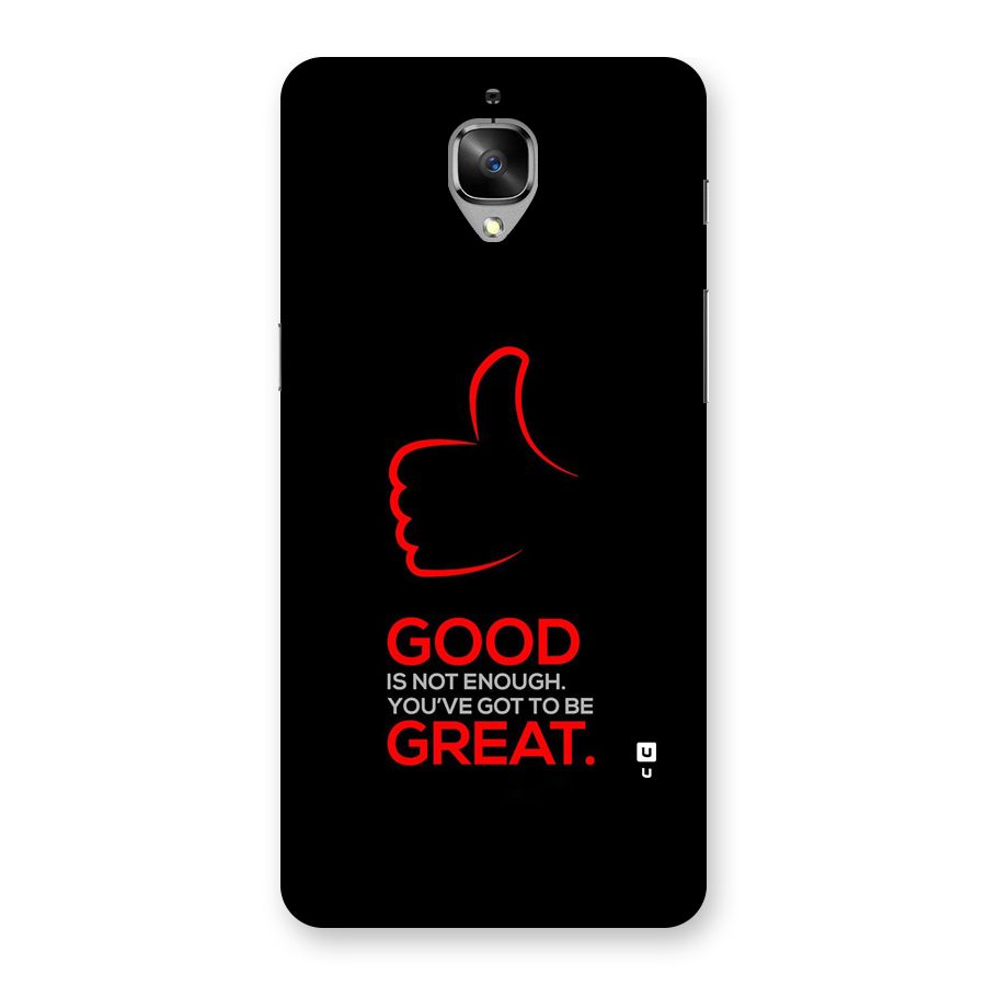 Good Great Back Case for OnePlus 3T