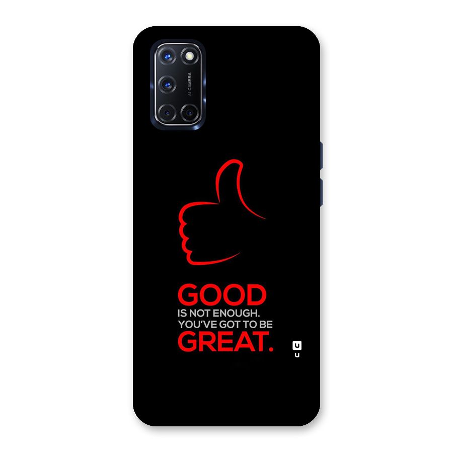 Good Great Back Case for Oppo A52