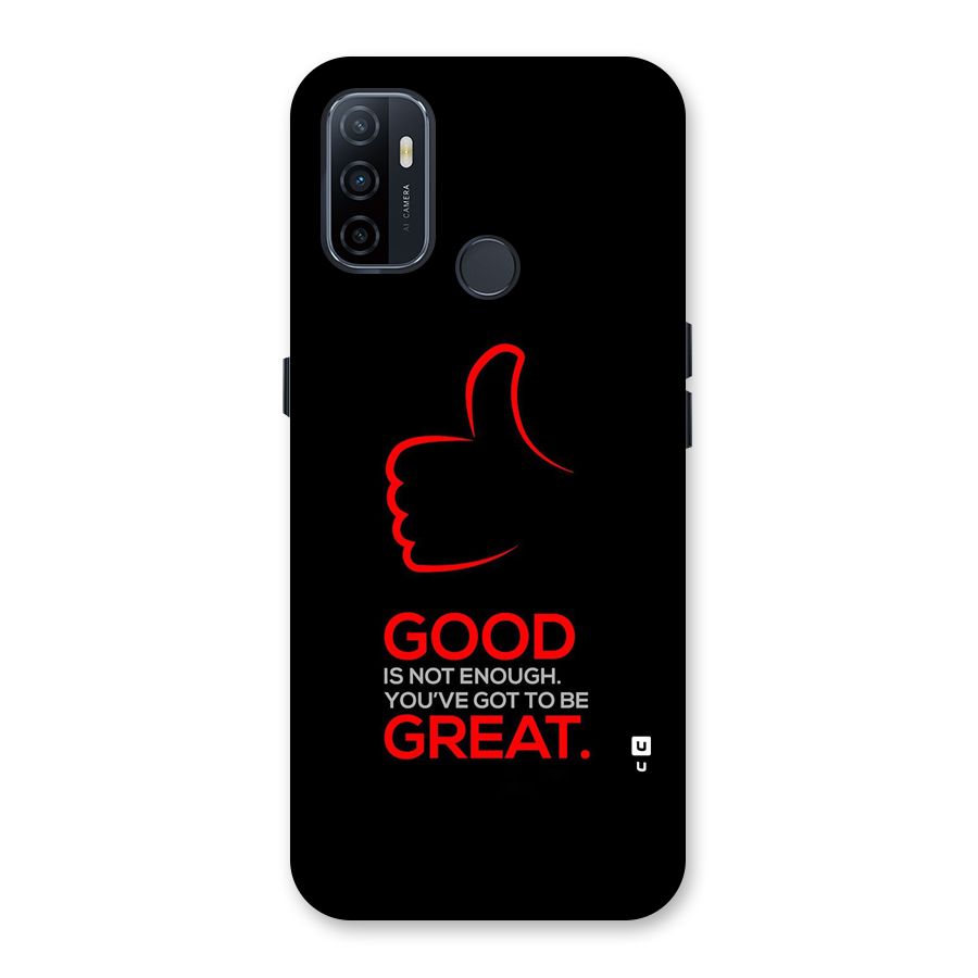 Good Great Back Case for Oppo A53