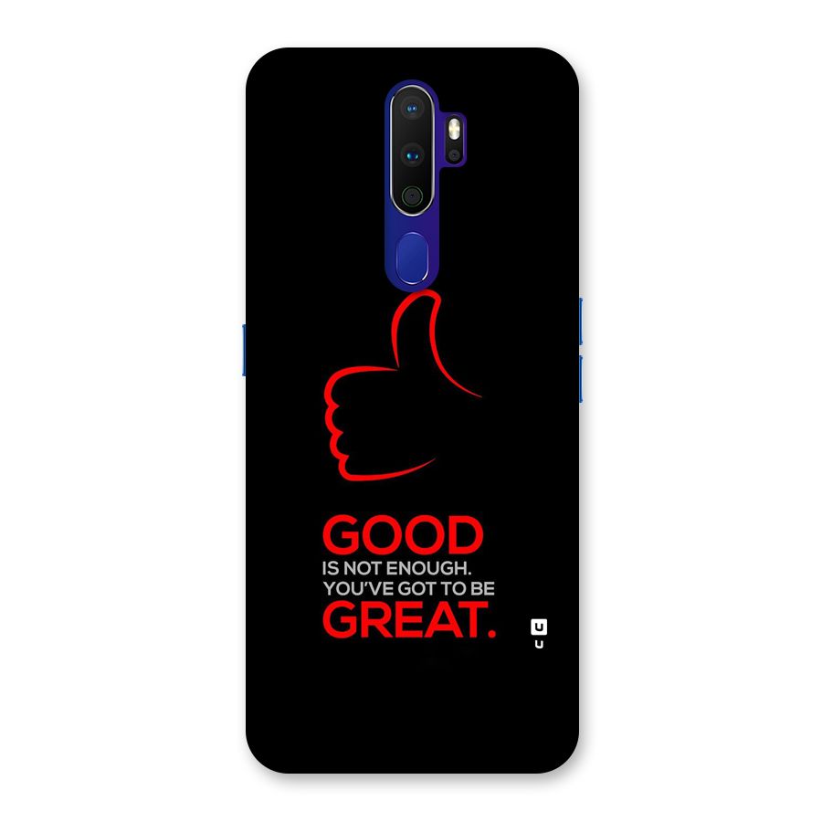 Good Great Back Case for Oppo A9 (2020)