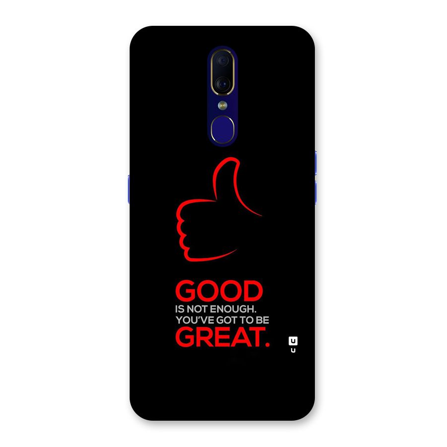Good Great Back Case for Oppo F11