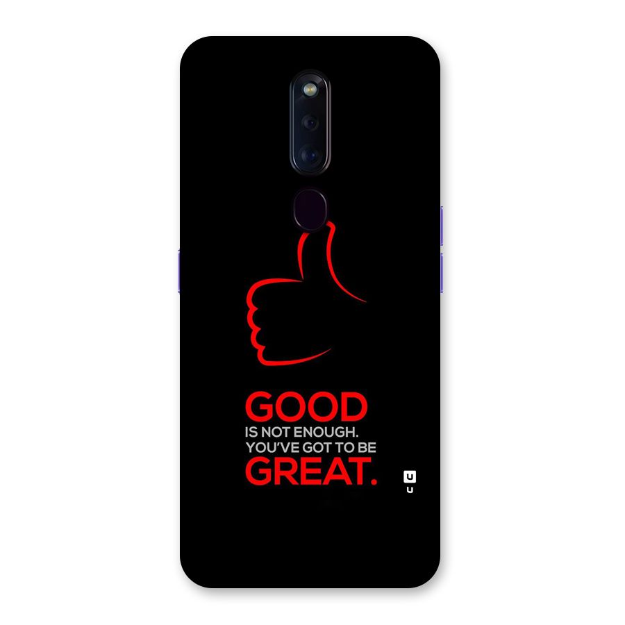 Good Great Back Case for Oppo F11 Pro