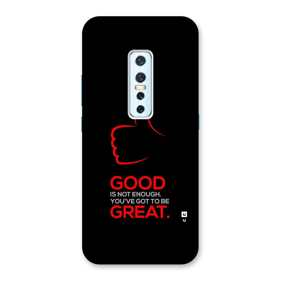 Good Great Back Case for Vivo V17 Pro
