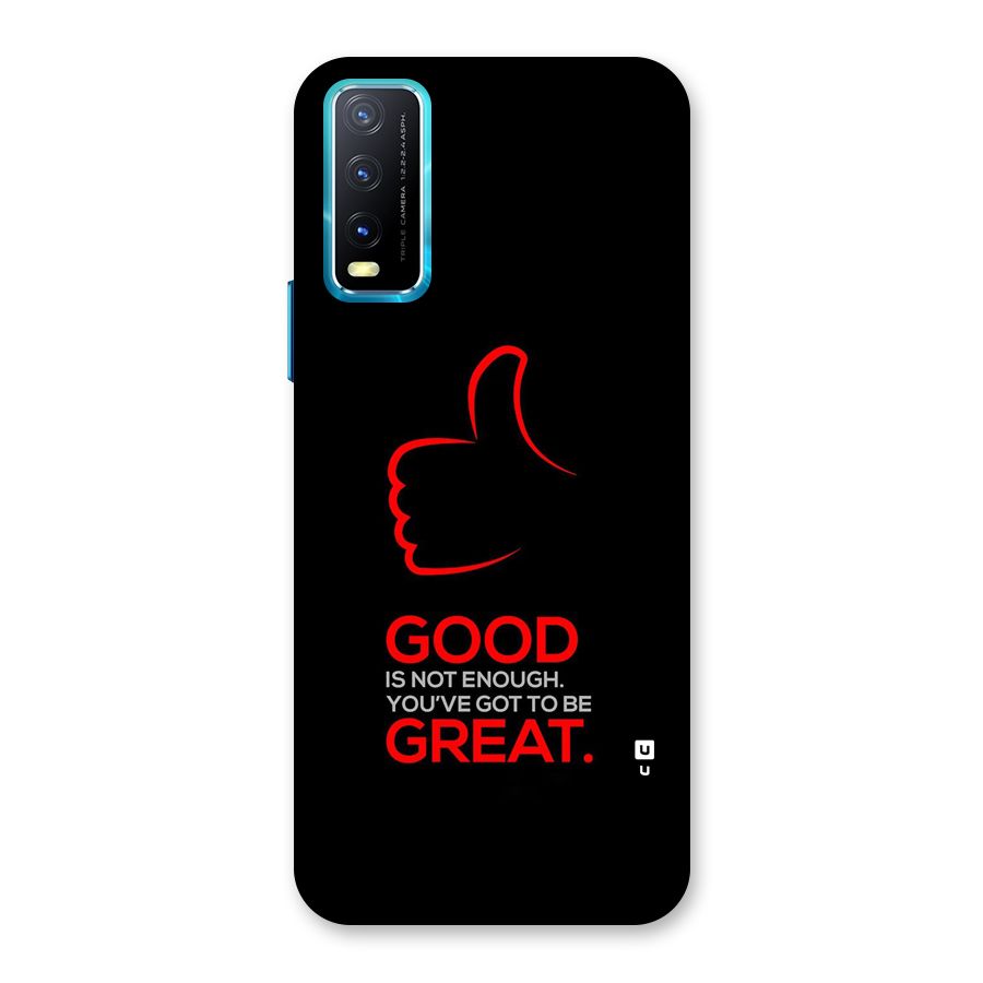 Good Great Back Case for Vivo Y20