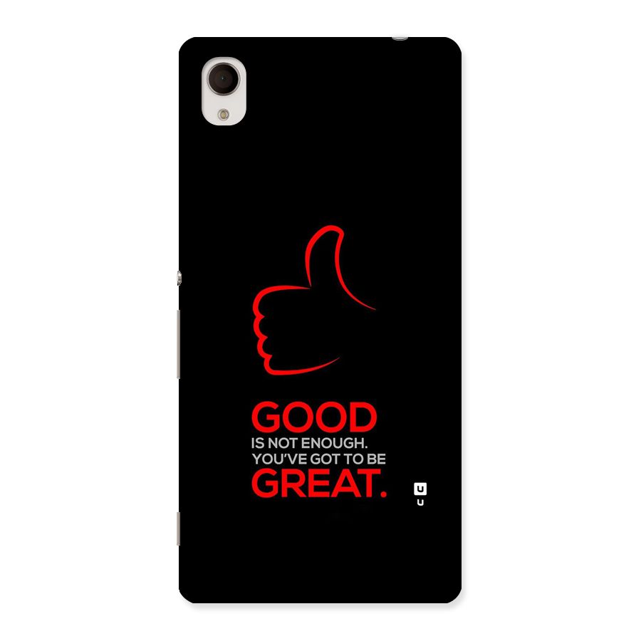 Good Great Back Case for Xperia M4 Aqua