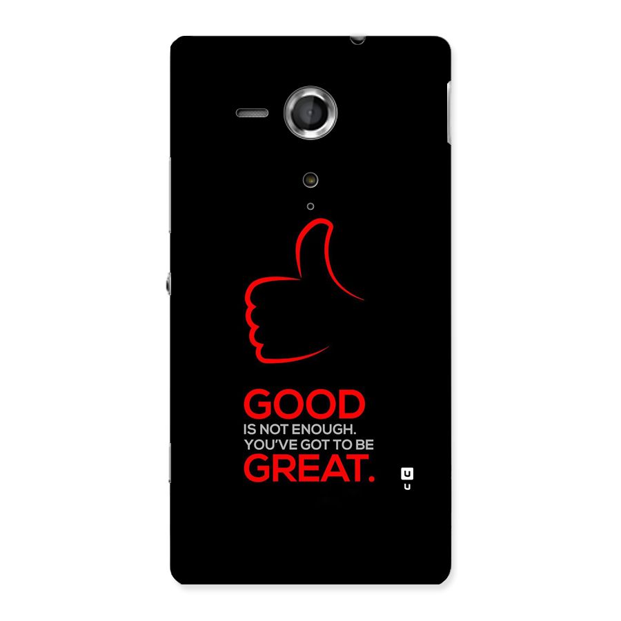 Good Great Back Case for Xperia Sp