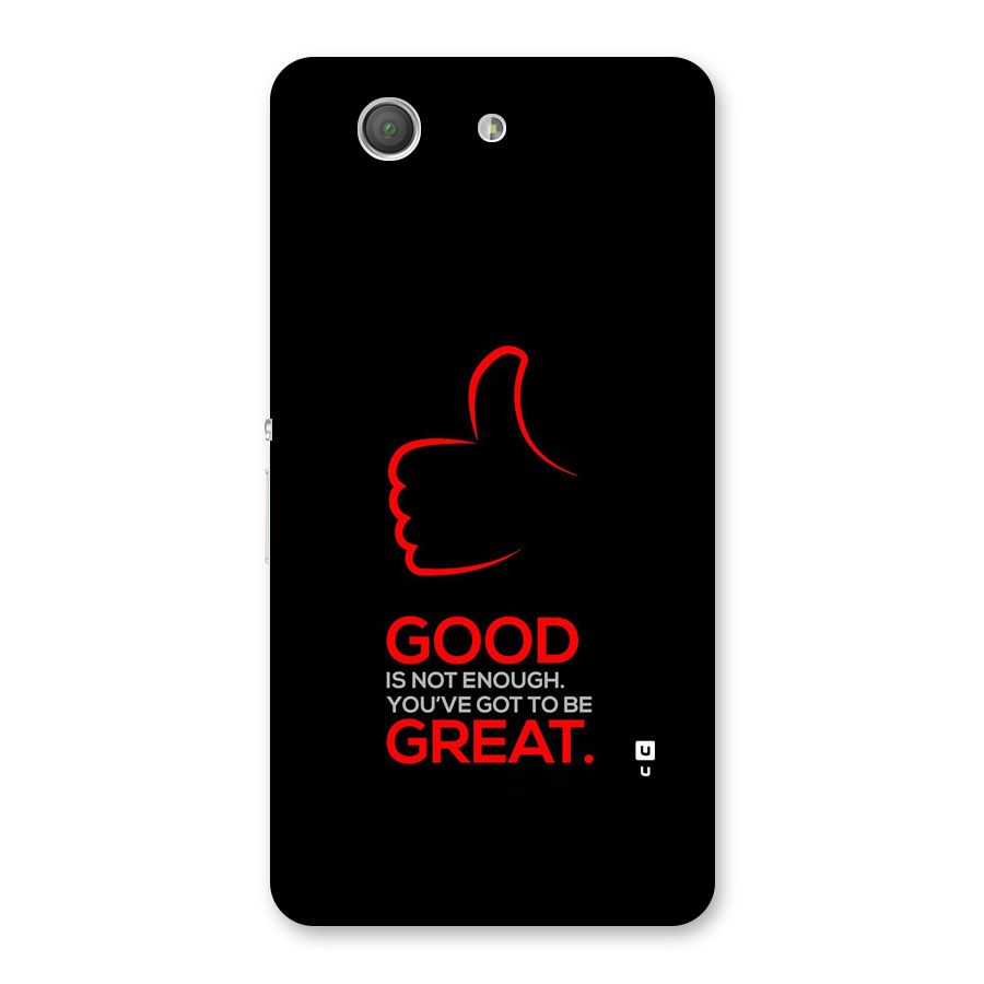 Good Great Back Case for Xperia Z3 Compact