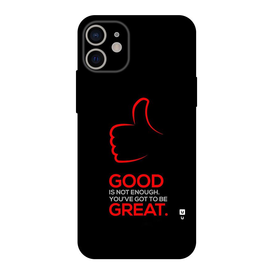 Good Great Back Case for iPhone 11
