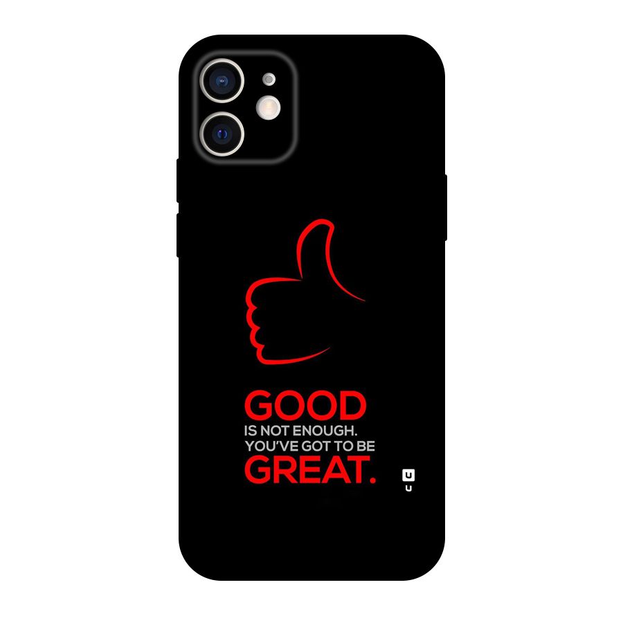 Good Great Back Case for iPhone 12