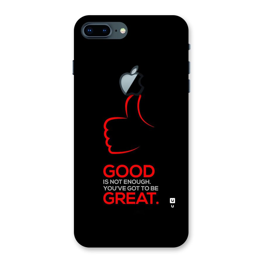 Good Great Back Case for iPhone 7 Plus Apple Cut