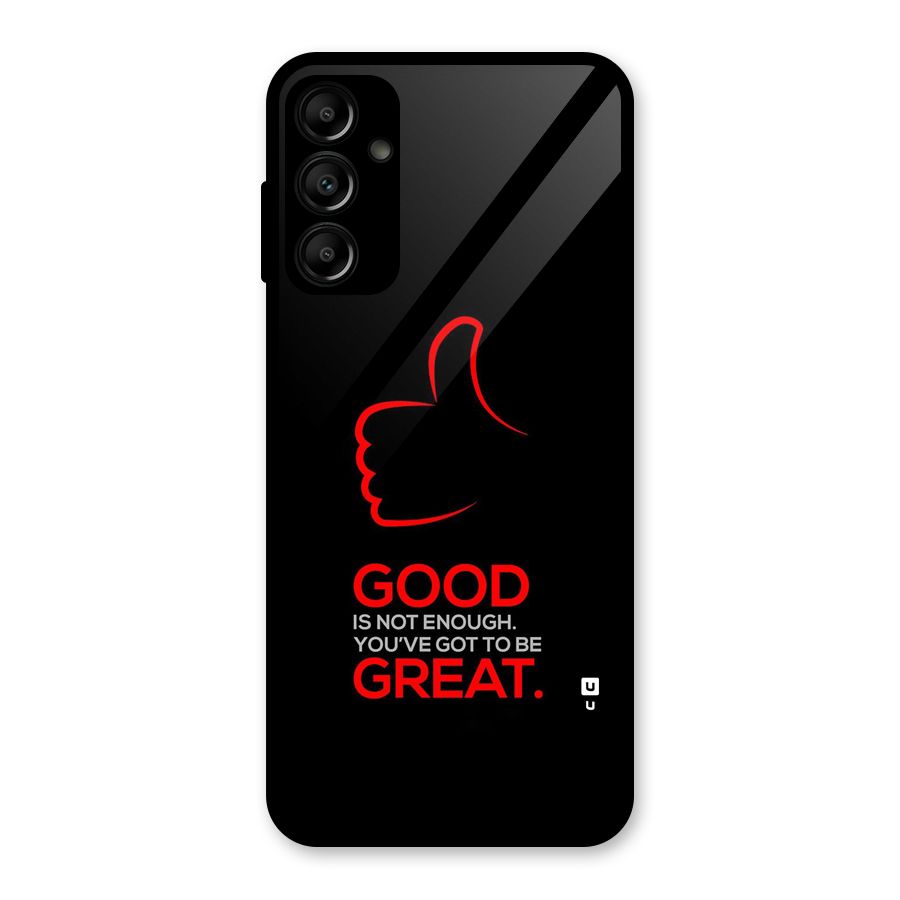 Good Great Glass Back Case for Galaxy A14 5G