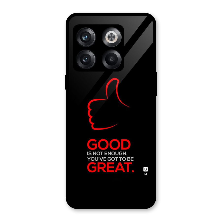 Good Great Glass Back Case for OnePlus 10T