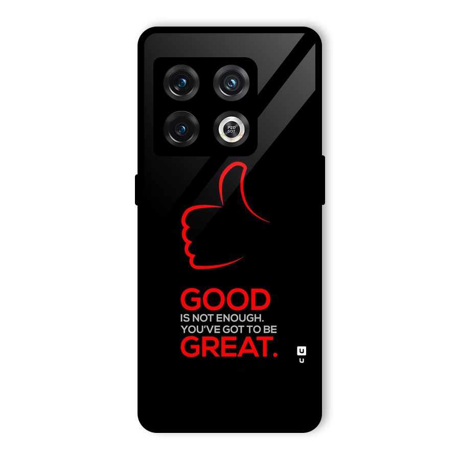 Good Great Glass Back Case for OnePlus 10 Pro 5G
