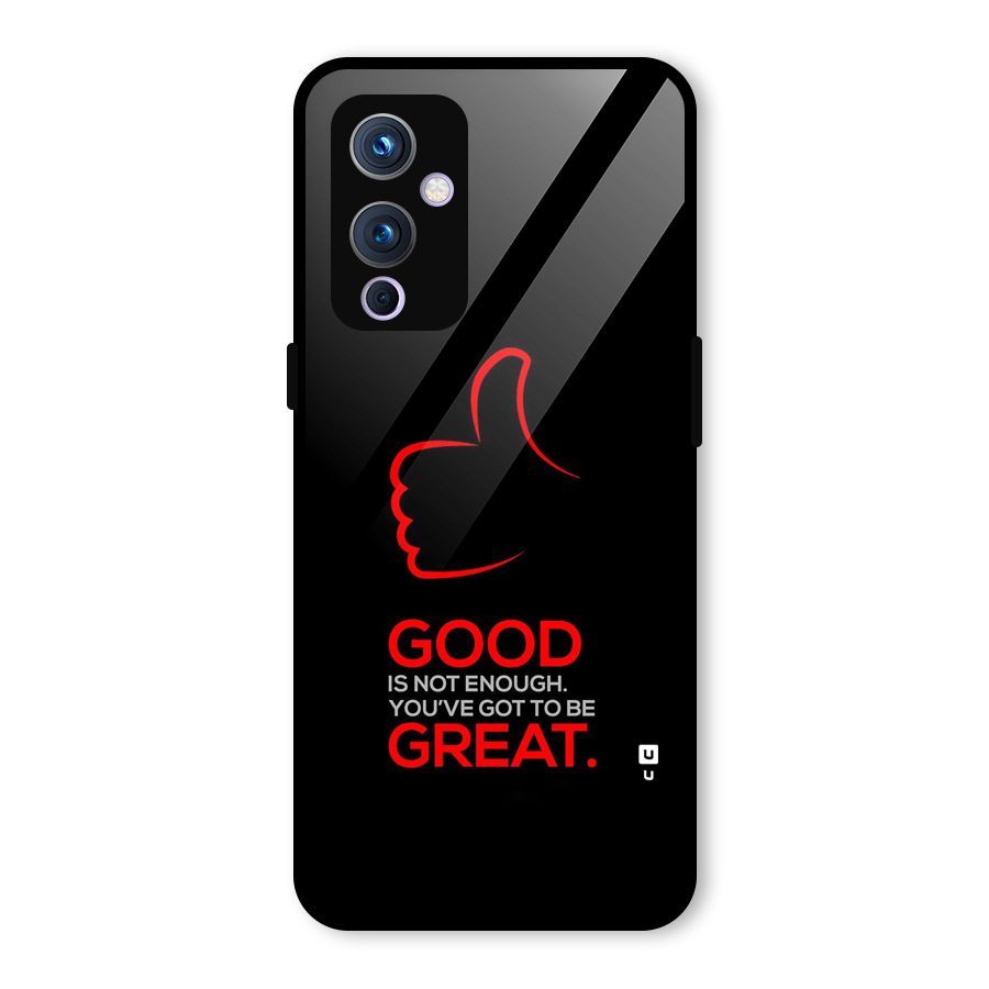 Good Great Glass Back Case for OnePlus 9