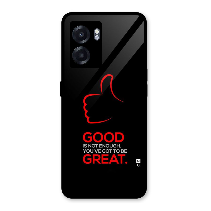 Good Great Glass Back Case for Oppo K10 (5G)