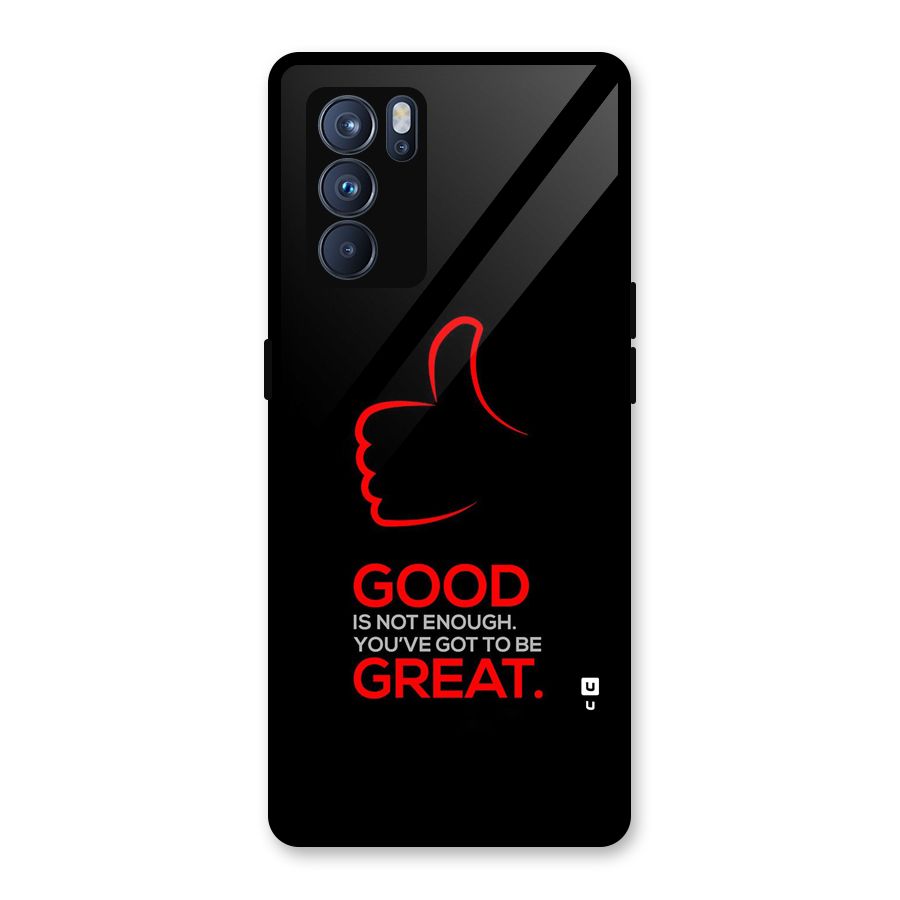 Good Great Glass Back Case for Oppo Reno6 Pro 5G