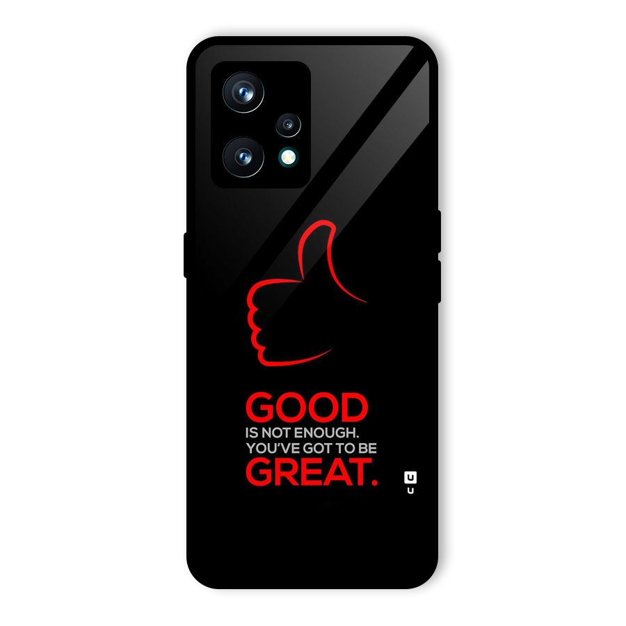 Good Great Glass Back Case for Realme 9 Pro Plus 5G