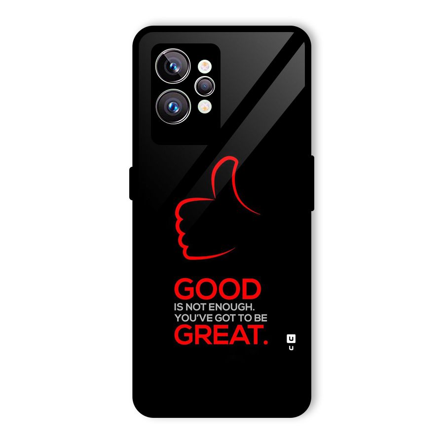 Good Great Glass Back Case for Realme GT2 Pro