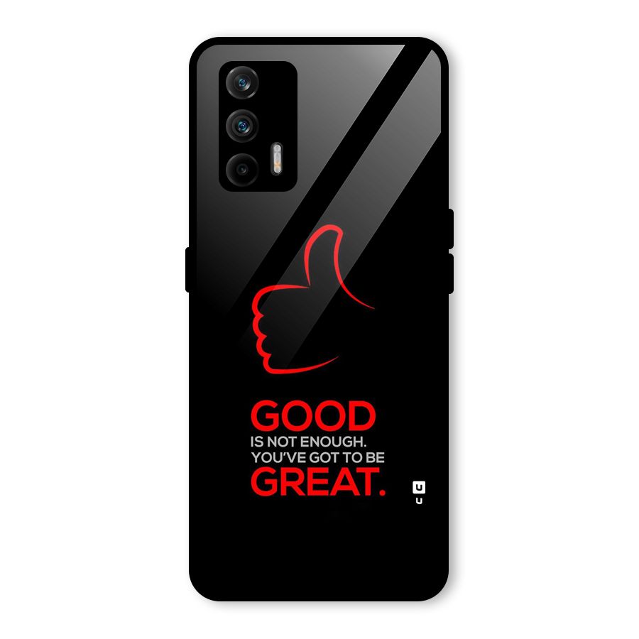 Good Great Glass Back Case for Realme GT 5G