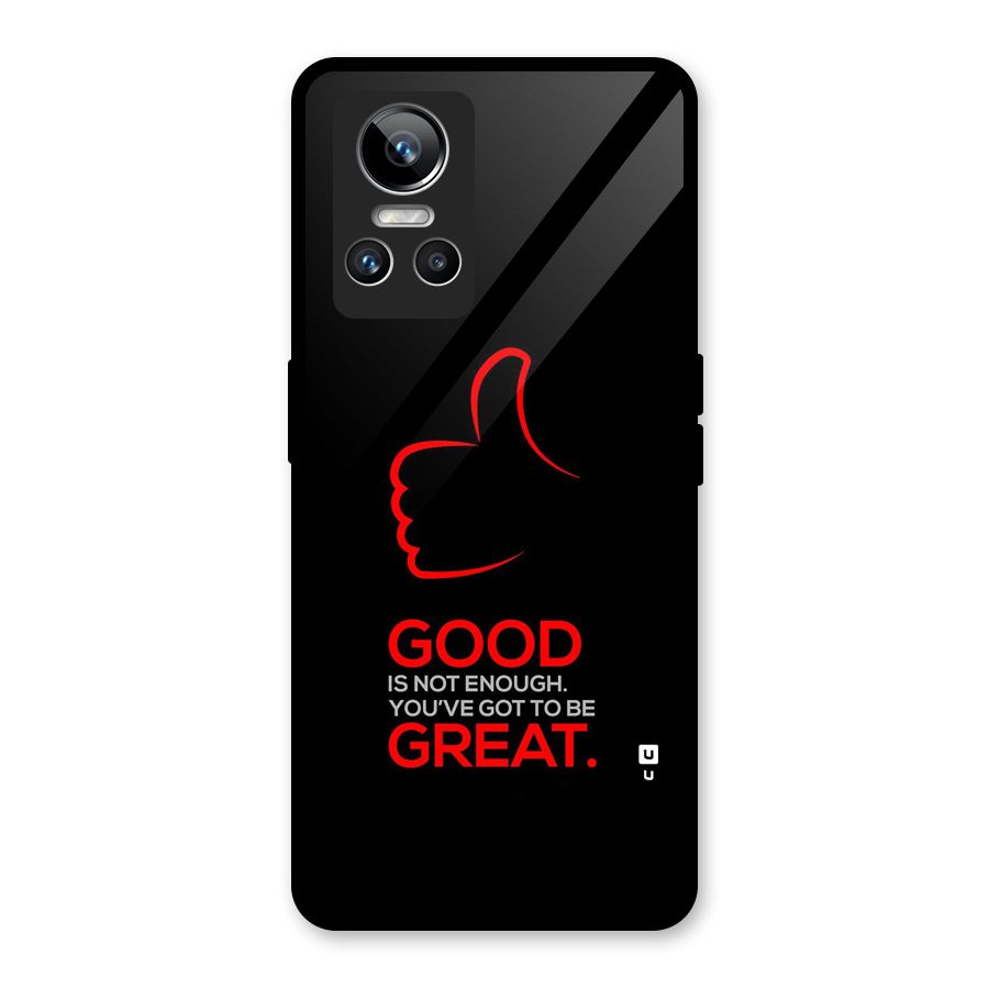 Good Great Glass Back Case for Realme GT Neo 3