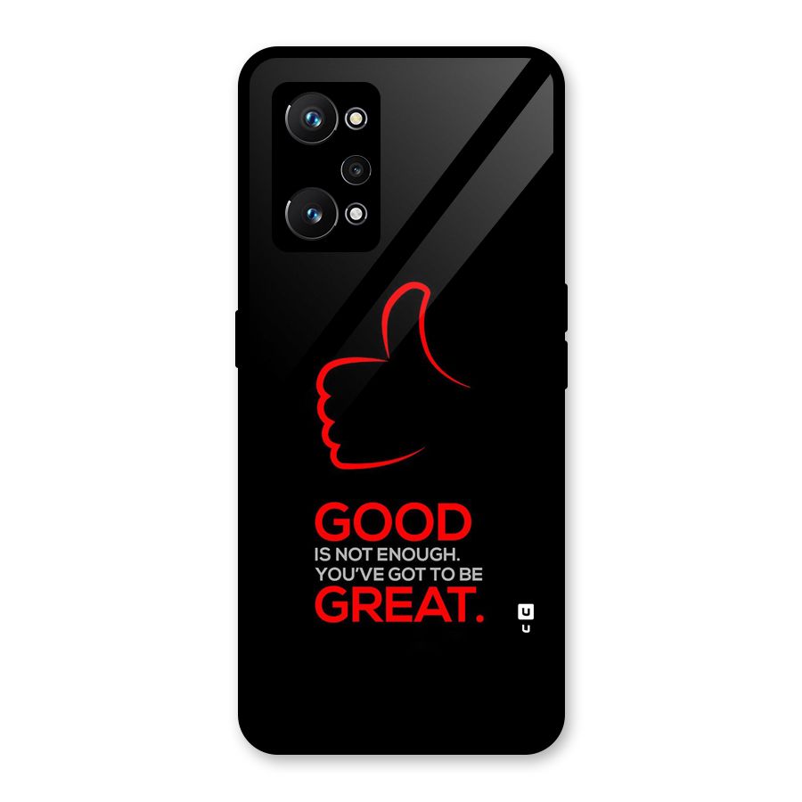 Good Great Glass Back Case for Realme GT Neo 3T