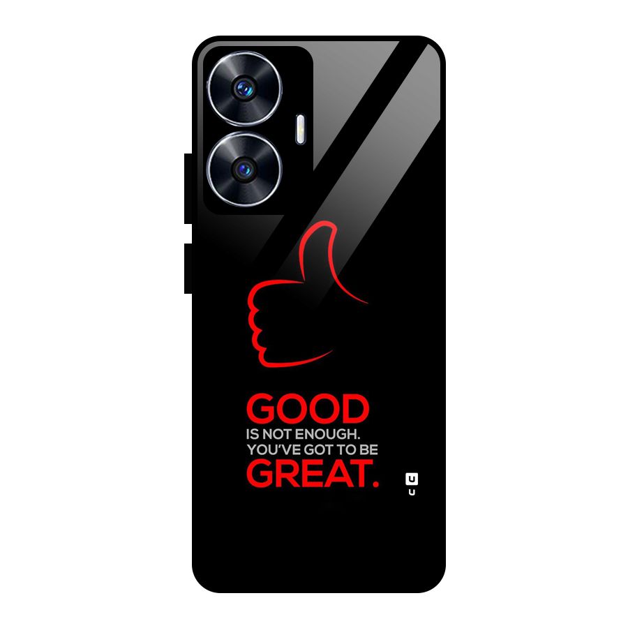 Good Great Glass Back Case for Realme Narzo N55