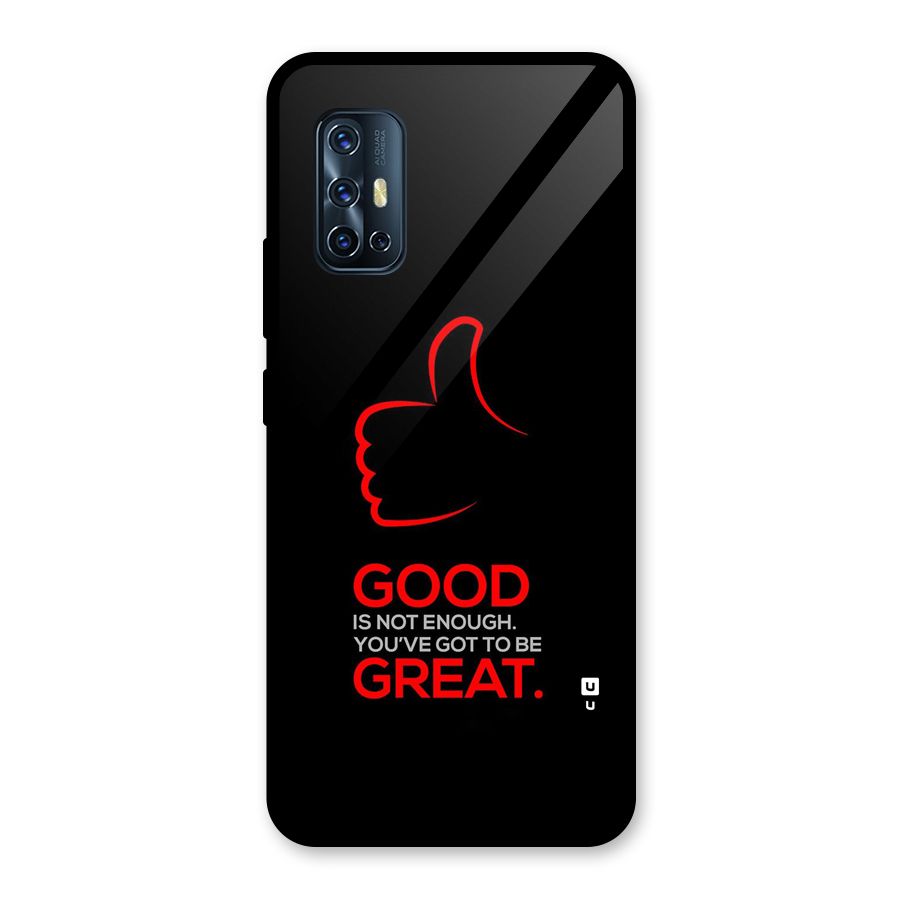Good Great Glass Back Case for Vivo V17