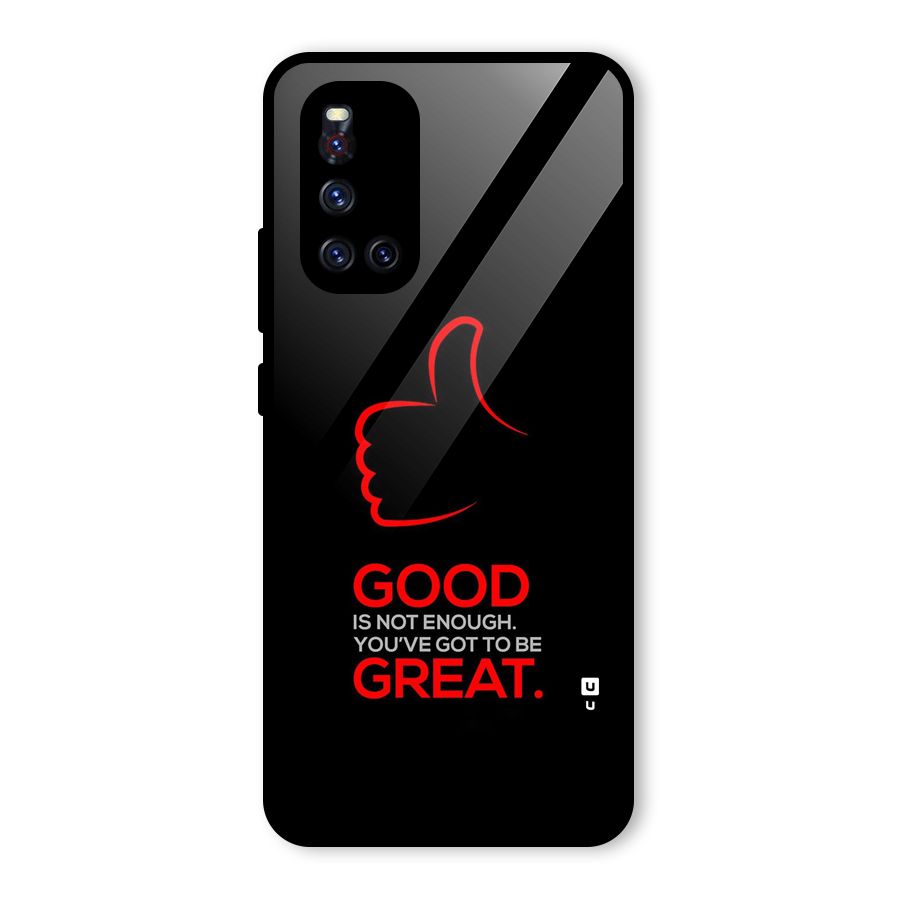 Good Great Glass Back Case for Vivo V19