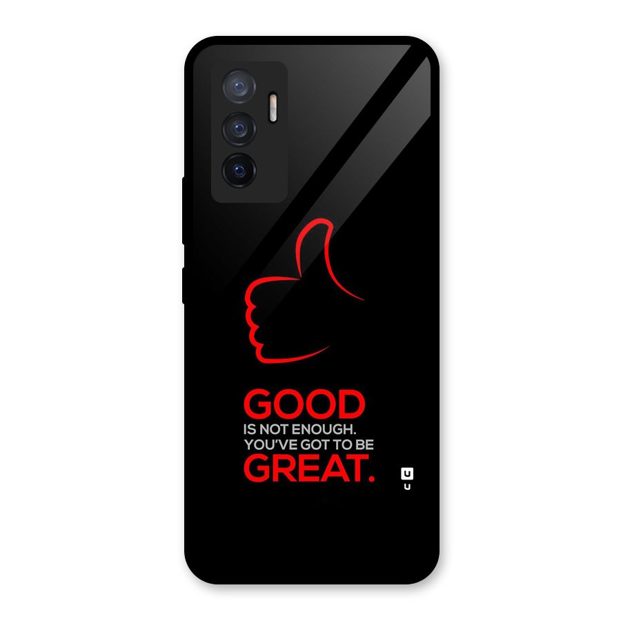 Good Great Glass Back Case for Vivo V23e