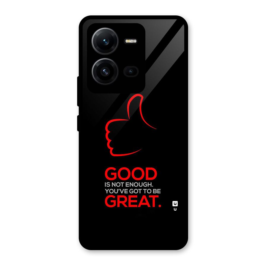 Good Great Glass Back Case for Vivo V25