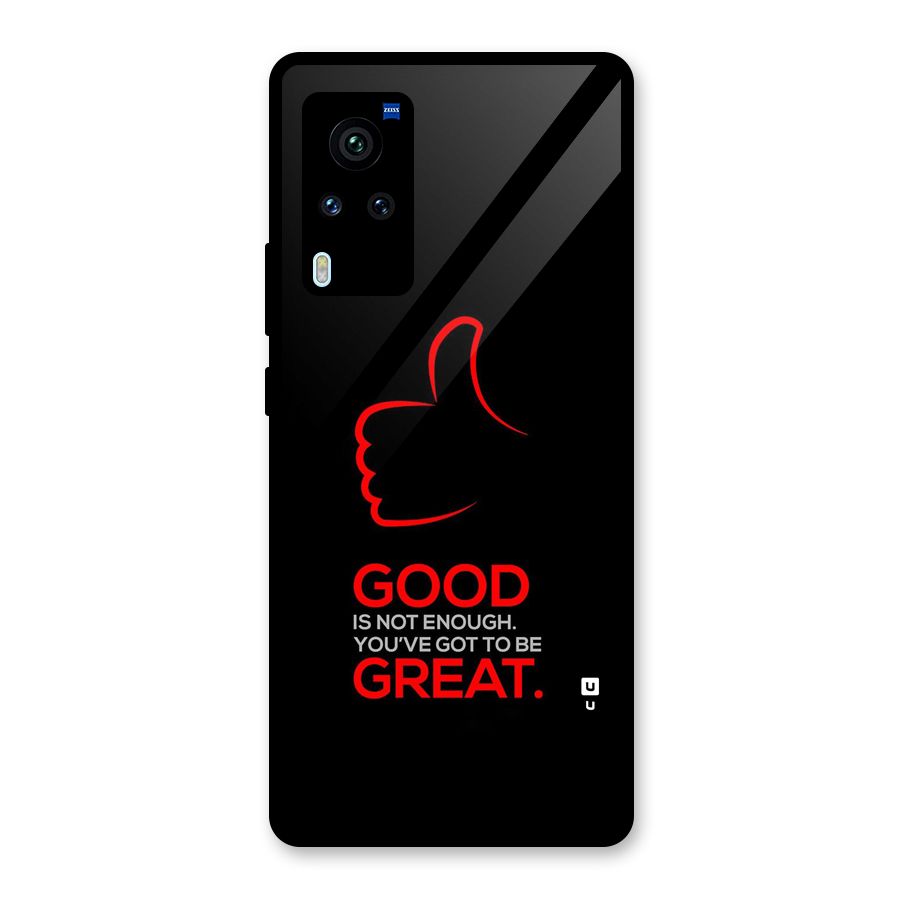 Good Great Glass Back Case for Vivo X60 Pro