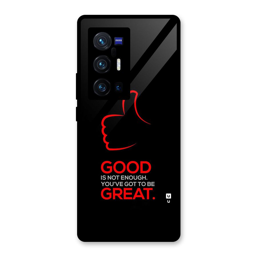 Good Great Glass Back Case for Vivo X70 Pro Plus