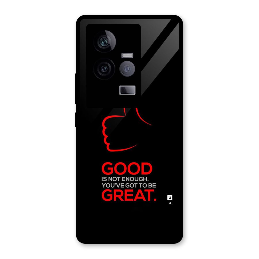 Good Great Glass Back Case for Vivo iQOO 11 5G