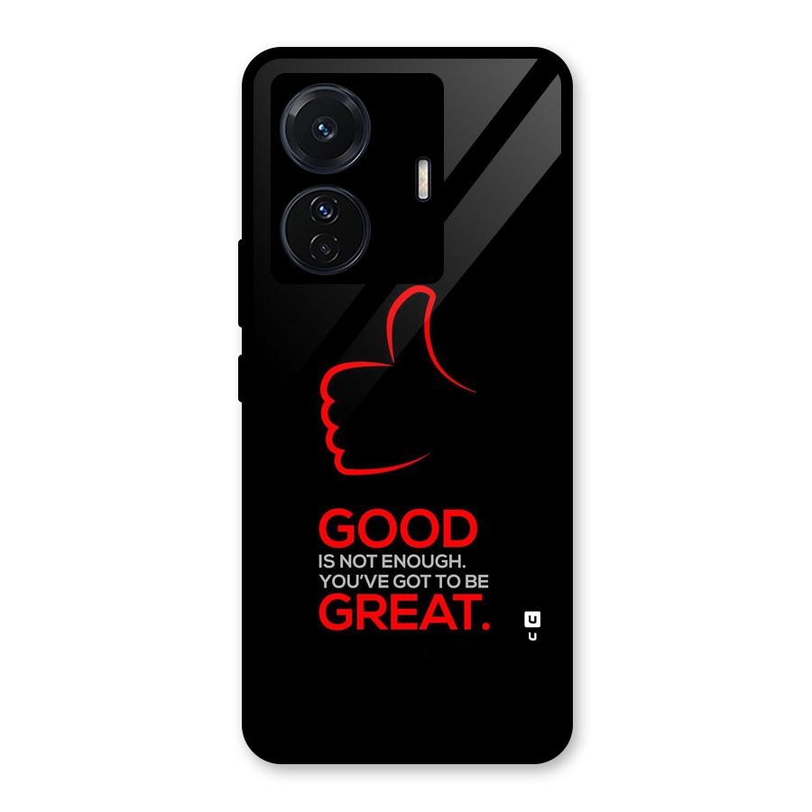 Good Great Glass Back Case for Vivo iQOO Z6 Pro
