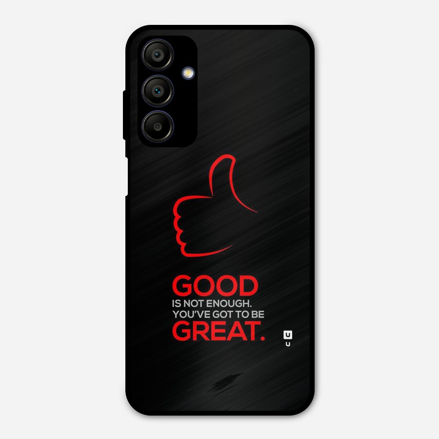 Good Great Metal Back Case for Galaxy A15 5G