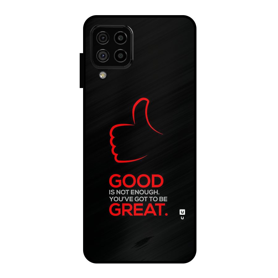 Good Great Metal Back Case for Galaxy A22 4G