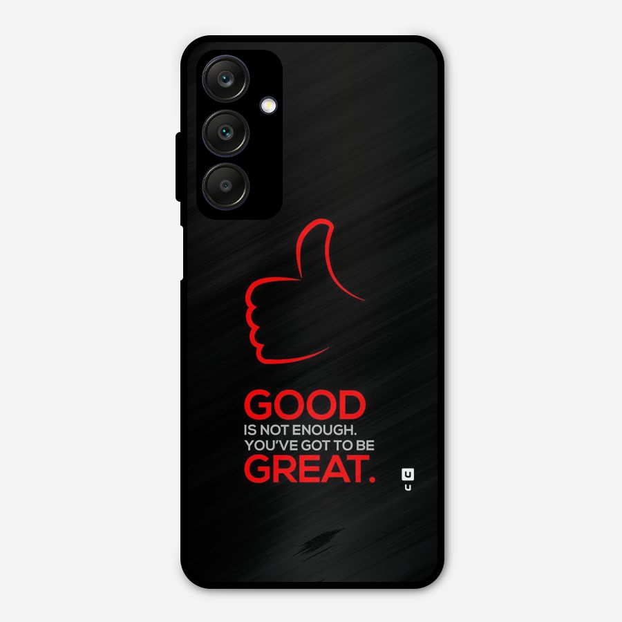 Good Great Metal Back Case for Galaxy A25 5G